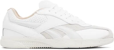 Reebok White Hammer Street Sneakers In White/chalk/moon