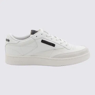 Reebok White Leather Sneakers