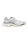 Reebok White Premier Road Plus Vi Sneakers In Chalk/gray/white