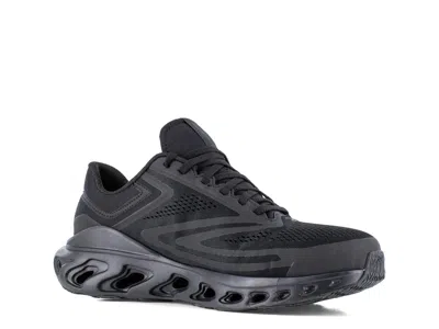 Reebok Wide Width Fuel Flex Work Sneaker In Black