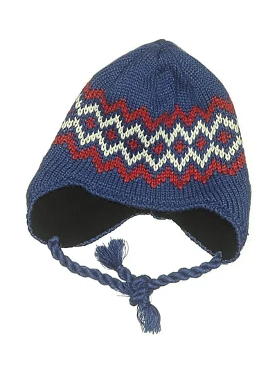 Pre-owned Reebok Kids' Winter Hat In Blue