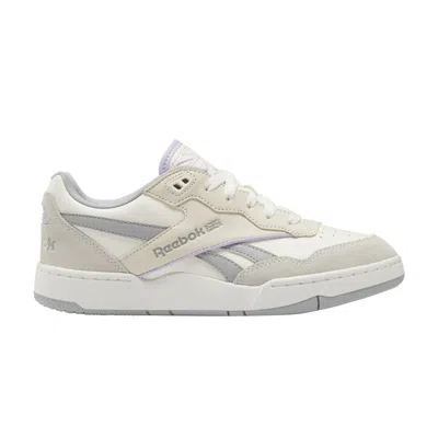 Pre-owned Reebok Wmns Bb4000 2 'white Purple Oasis' In Cream