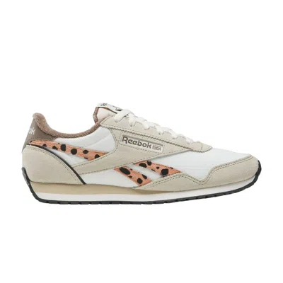 Pre-owned Reebok Wmns Classic Az 'chalk Leopard' | Cream | Women's Size 9.5 In White