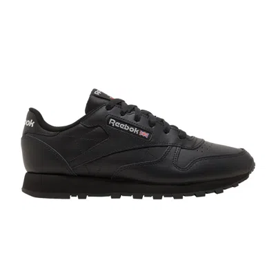 Pre-owned Reebok Wmns Classic Leather 'black Pure Grey'