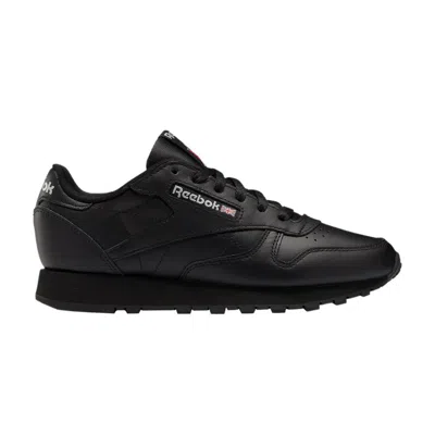 Pre-owned Reebok Wmns Classic Leather 'black Pure Grey' | Women's Size 7.5