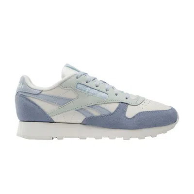 Pre-owned Reebok Wmns Classic Leather 'chalk Pale Vintage Blue' | Women's Size 5