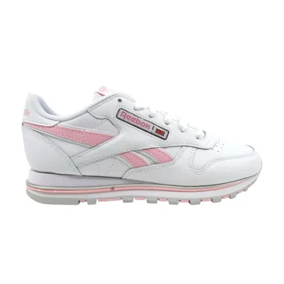 Pre-owned Reebok Wmns Classic Leather Clip V2 'white Pink Glow' | Women's Size 9.5