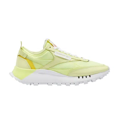 Pre-owned Reebok Wmns Classic Leather Legacy 'energy Glow' | Green | Women's Size 10