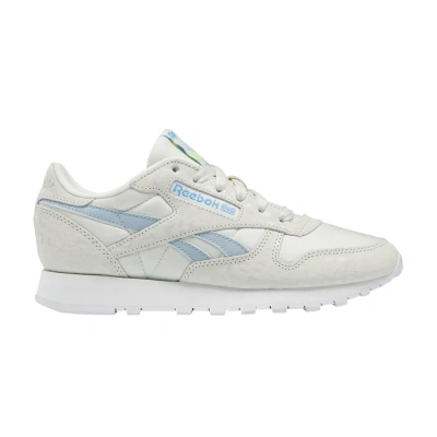 Pre-owned Reebok Wmns Classic Leather 'pure Grey White'