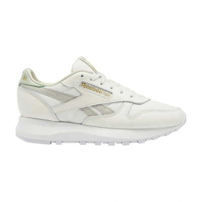 Pre-owned Reebok Wmns Classic Leather Sp 'chalk Moonstone' In White