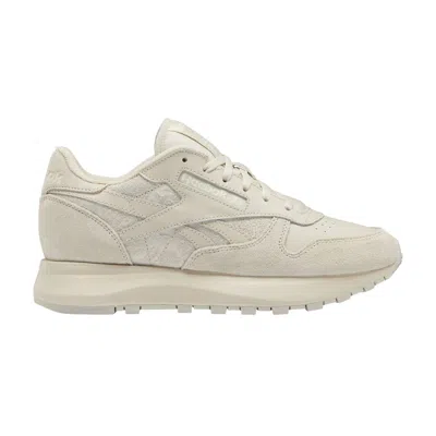 Pre-owned Reebok Wmns Classic Leather Sp 'stucco Floral' In Cream