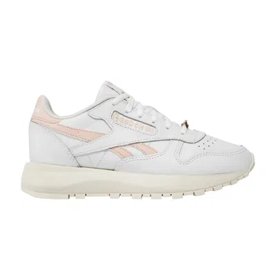 Pre-owned Reebok Wmns Classic Leather Sp 'white Posh Pink' | Women's Size 9.5