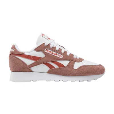 Pre-owned Reebok Wmns Classic Leather 'white Scorched Earth' | Women's Size 5.5