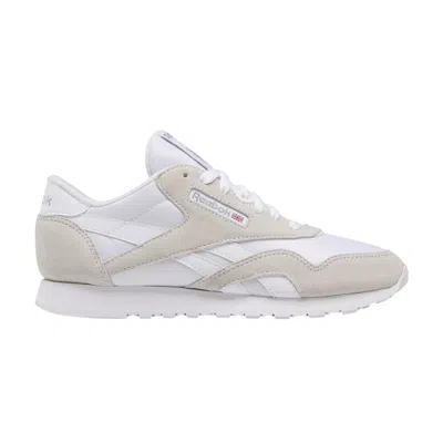 Pre-owned Reebok Wmns Classic Nylon 'triple White' | Women's Size 8.5