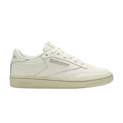 Pre-owned Reebok Wmns Club C 85 'chalk' In Tan