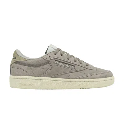 Pre-owned Reebok Wmns Club C 85 'gritty Grey' | Women's Size 7.5 In Gray