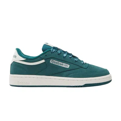 Pre-owned Reebok Wmns Club C 85 'retro Teal/chalk/chalk' | Women's Size 7 In Blue