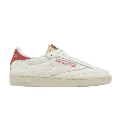 Pre-owned Reebok Wmns Club C 85 Vintage 'chalk Red' In Cream
