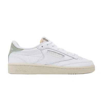 Pre-owned Reebok Wmns Club C 85 Vintage 'white Vintage Green'