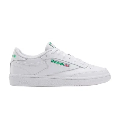 Pre-owned Reebok Wmns Club C 85 'white Green'