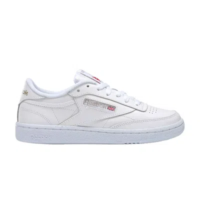 Pre-owned Reebok Wmns Club C 85 'white Light Grey'