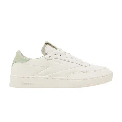 Pre-owned Reebok Wmns Club C Clean 'chalk Light Sage' In Cream
