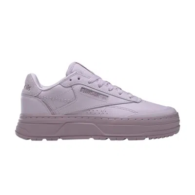 Pre-owned Reebok Wmns Club C Double Geo 'shell Purple'
