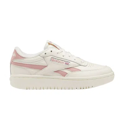 Pre-owned Reebok Wmns Club C Double Revenge 'chalk Smokey Rose' In Cream