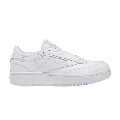 Pre-owned Reebok Wmns Club C Double 'white Cold Grey'