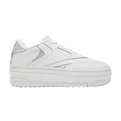 Pre-owned Reebok Wmns Club C Extra 'white Steely Fog Silver' | Women's Size 10