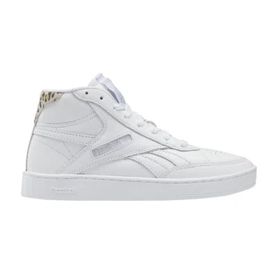 Pre-owned Reebok Wmns Club C Form High 'white Leopard'