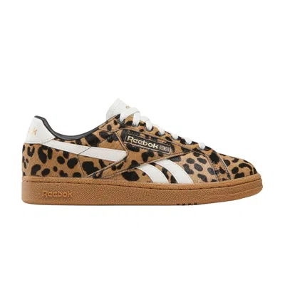 Pre-owned Reebok Wmns Club C Grounds Uk 'cheetah' | Brown | Women's Size 11