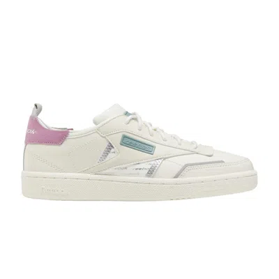 Pre-owned Reebok Wmns Club C Ree:dux 'chalk Green Jasmine Pink' | Cream | Women's Size 7 In White