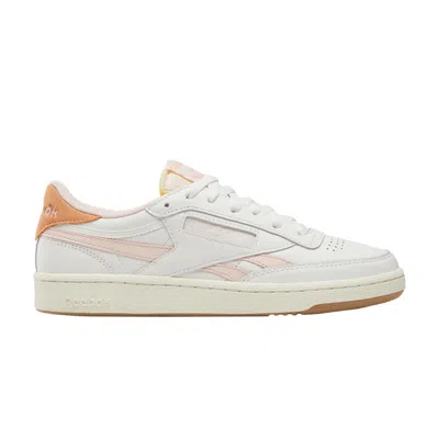 Pre-owned Reebok Wmns Club C Revenge Vintage 'chalk Bleached Peach' | Cream | Women's Size 9 In White