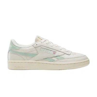 Pre-owned Reebok Wmns Club C Revenge Vintage 'vintage Chalk Light Sage' | Cream | Women's Size 9.5 In White