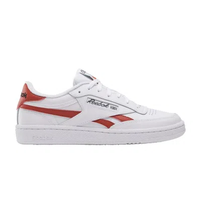 Pre-owned Reebok Wmns Club C Revenge 'white Brick Red' | Women's Size 10