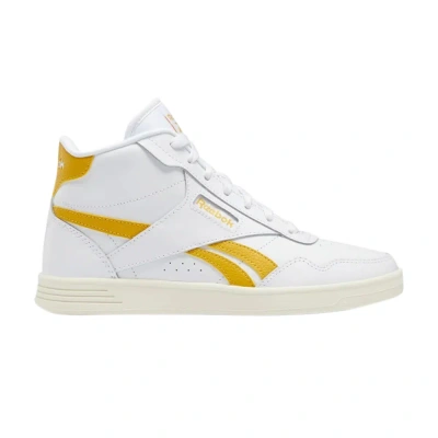 Pre-owned Reebok Wmns Club High 'white Fierce Gold'