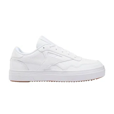 Pre-owned Reebok Wmns Club Memt Bold 'white True Grey' | Women's Size 10
