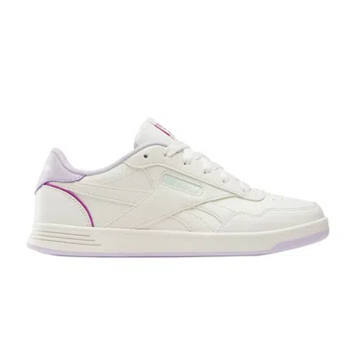 Pre-owned Reebok Wmns Court Advance 'chalk Purple Rave' | Cream | Women's Size 10.5