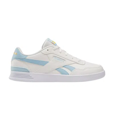 Pre-owned Reebok Wmns Court Advance 'clip - Chalk Soft Blue' | White | Women's Size 8