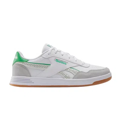 Pre-owned Reebok Wmns Court Advance 'white Sport Green Gum'