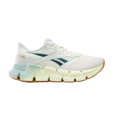 Pre-owned Reebok Wmns Floatzig 2 'chalk Glitch Aqua' | Cream | Women's Size 5.5 In White