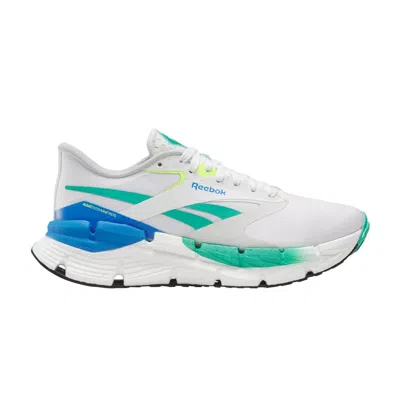 Pre-owned Reebok Wmns Floatzig Symmetros 'white Unleashed Green Blue' | Women's Size 7.5