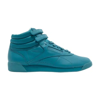 Pre-owned Reebok Wmns Freestyle Hi Cb | Blue | Women's Size 7