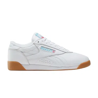 Pre-owned Reebok Wmns Freestyle Lo 'white White Gum' | Women's Size 6.5