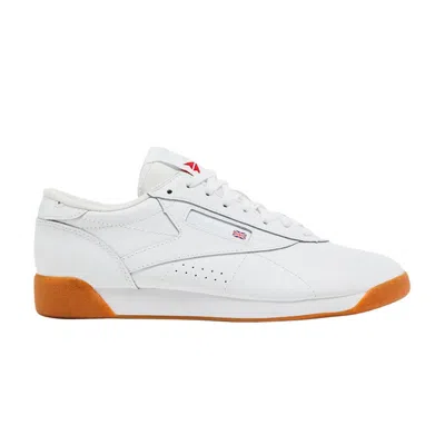 Pre-owned Reebok Wmns Freestyle Low 'white Gum' | Women's Size 9.5