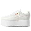 Reebok (wmns) Gigi Hadid X  Classic Leather Triple Thick Sole Casual Skateboarding Shoes White