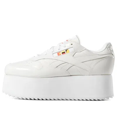 Reebok (wmns) Gigi Hadid X  Classic Leather Triple Thick Sole Casual Skateboarding Shoes White