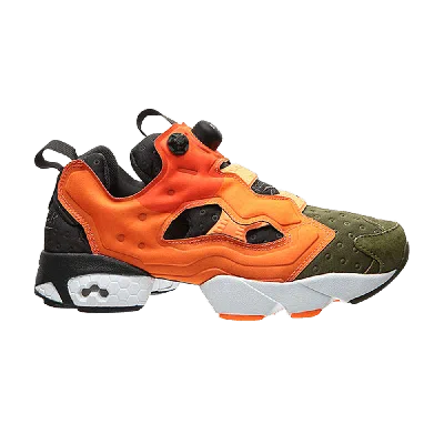 Pre-owned Reebok Wmns Instapump Fury Asym In Orange