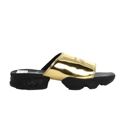 Pre-owned Reebok Wmns Instapump Fury Slide 'magic Hour Pack - Gold Metallic' | Women's Size 6